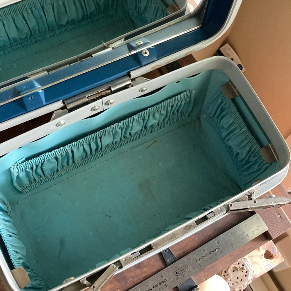 14x6x9 Vintage samsonite train make up travel case - Picture 9 of 12